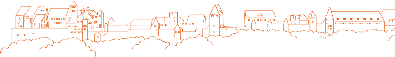 Burg-Silhouette