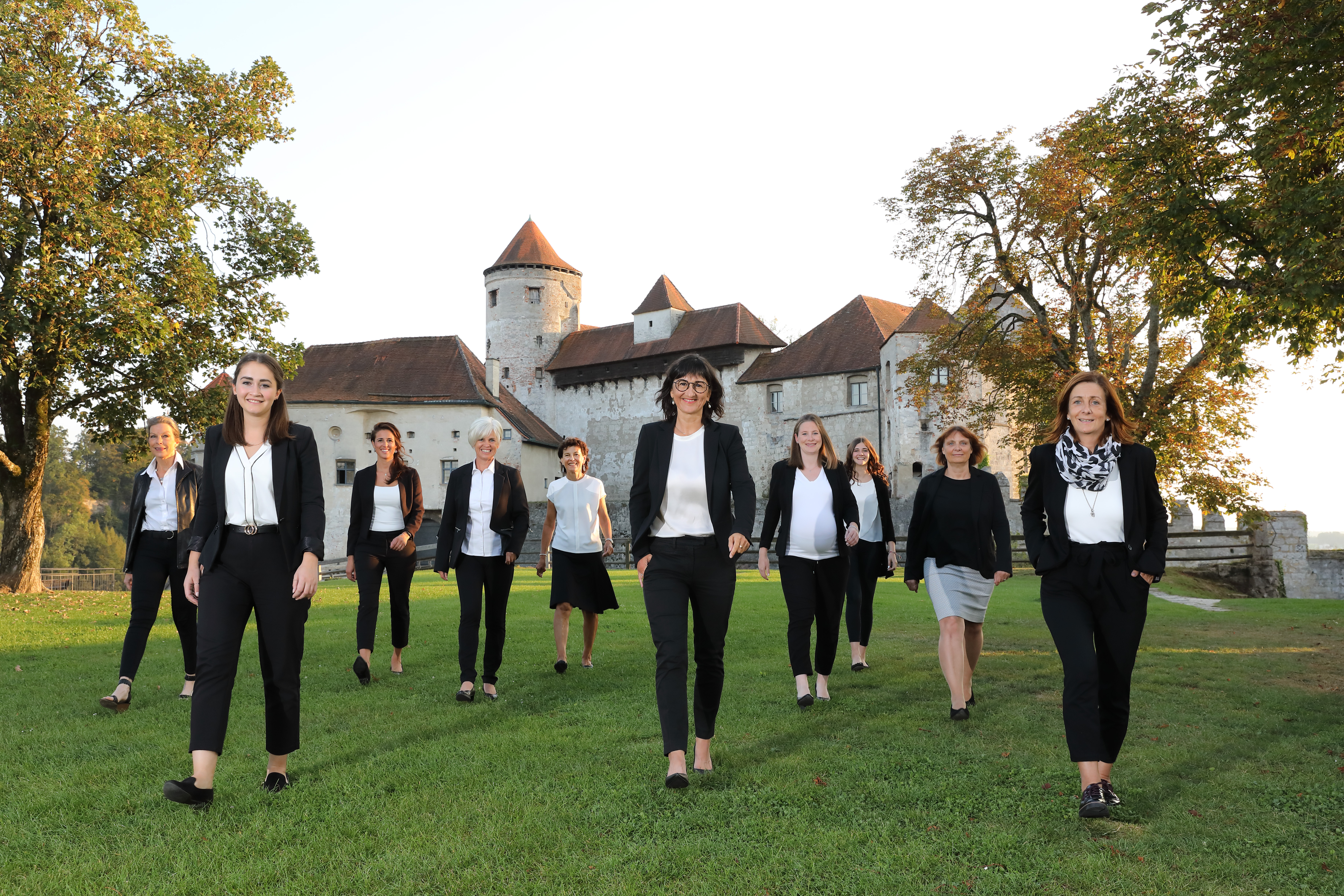 Gruppenfoto Team 2020 - Burghausen