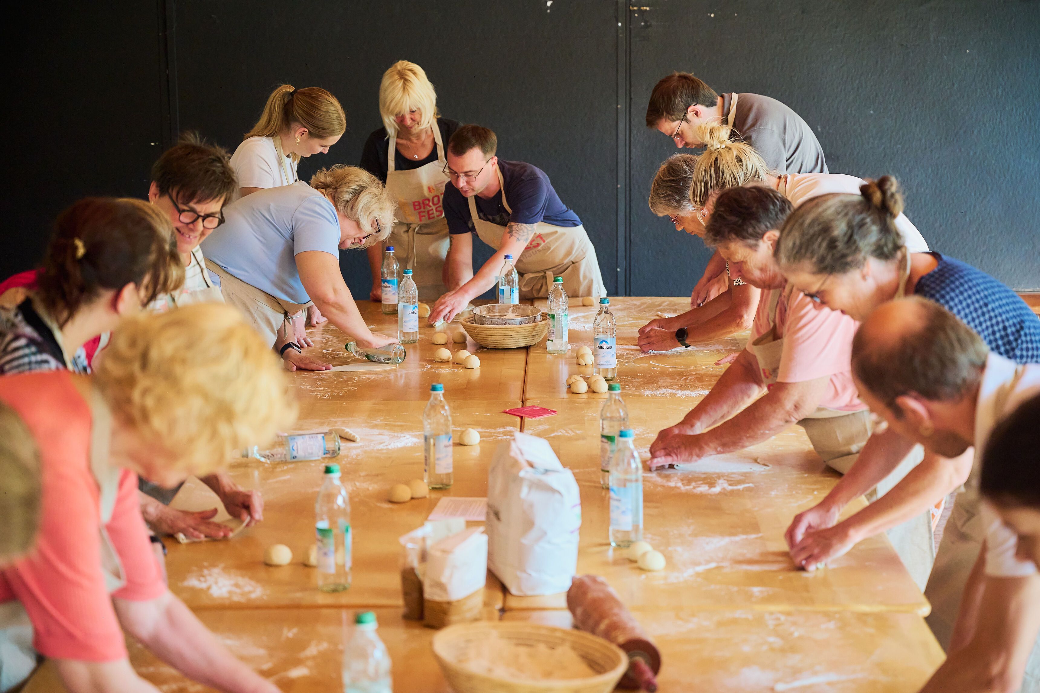 Brotbackkurs beim Brotfest