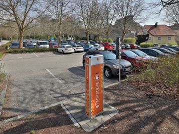 Parkplatz am Pulverturm mit eLadestation
