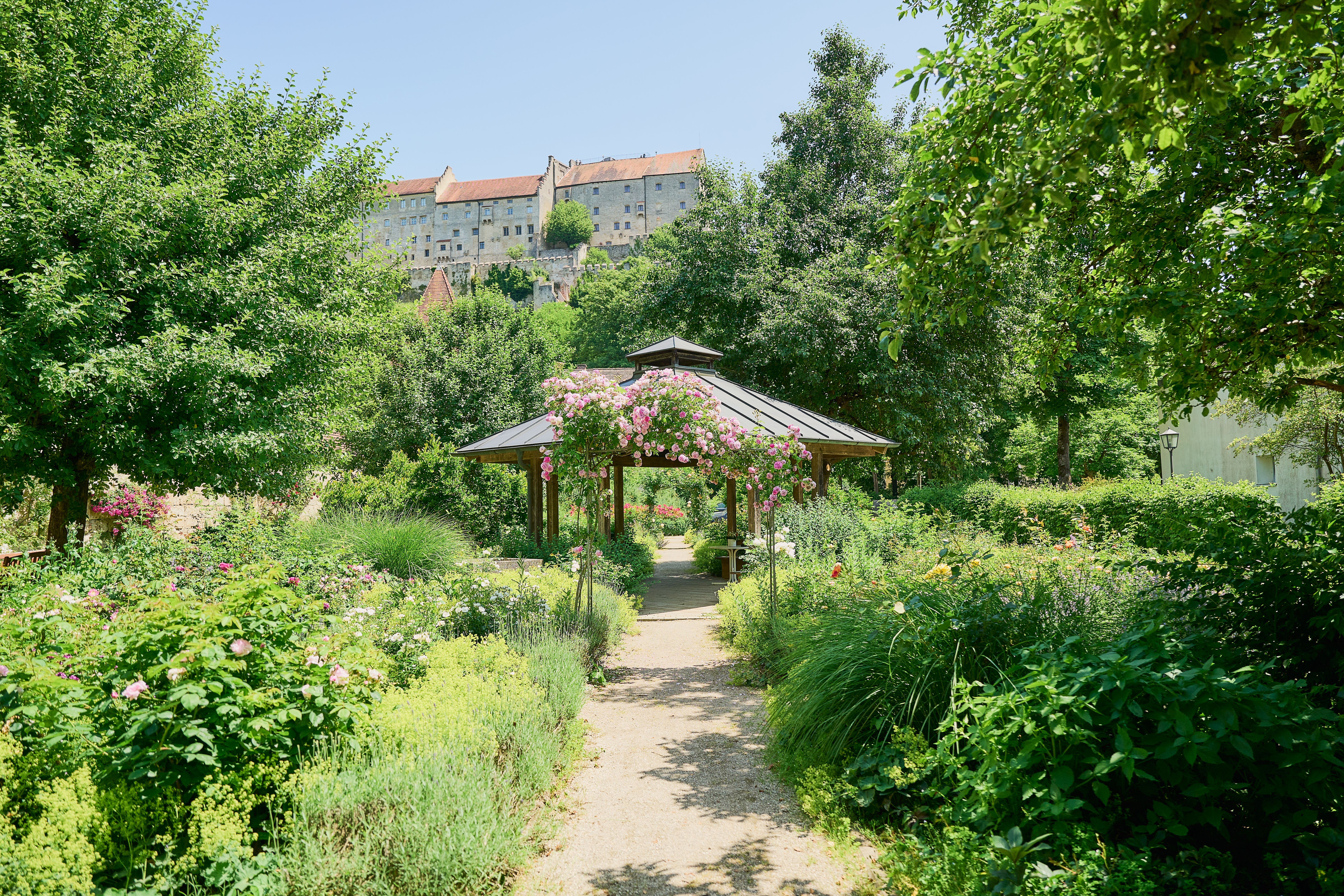 Rosengarten am Wöhrsee