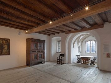 Burgmuseum in der Hauptburg. 