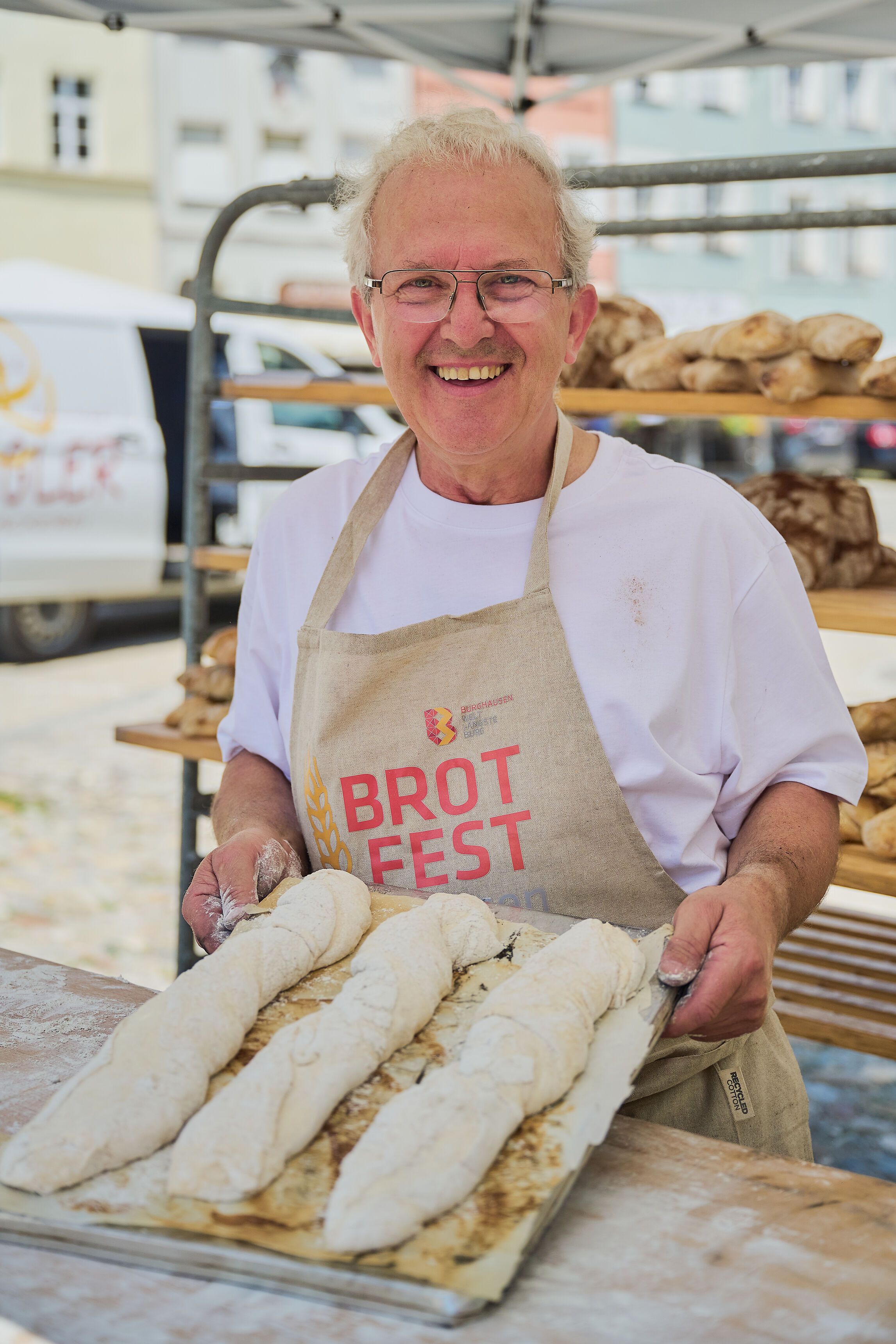 Bäcker beim Brotfest