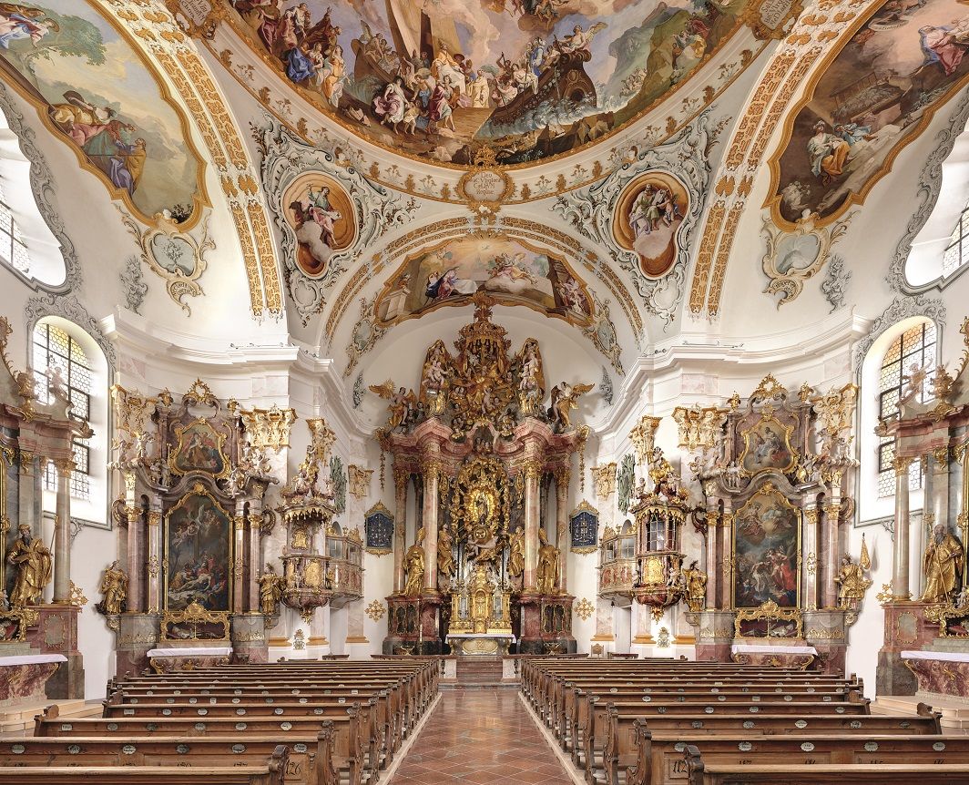 Innenraum Kirche Marienberg